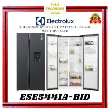 KULKAS ELECTROLUX ESE5441A-BID KULKAS SIDE BY SIDE INVERTER ESE5441ABID ESE5441 ESE 5441 A BID KULKA