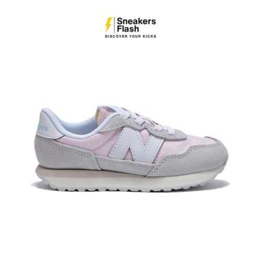 Sepatu Sneakers Anak NEW BALANCE KIDS 237 GREY PINK - PH237KS1 32.5