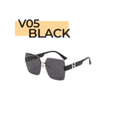 Goto Vogue Kacamata Fashion Photocromic Anti Silau Uv Pria Wanita VG05 BLACK