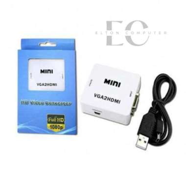 Converter VGA to HDMI + Kabel / Converter VGA To HDMI with Audio / Kabel Converter VGA To HDMI with 