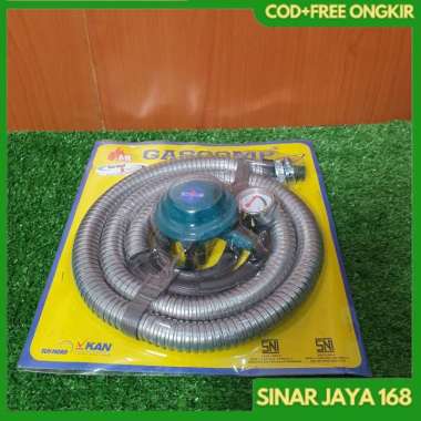 Regulator Selang Gas Tekanan rendah Quantum / Gascomp SNI REGULATOR SNI REGULATOR GAS GASCOMP