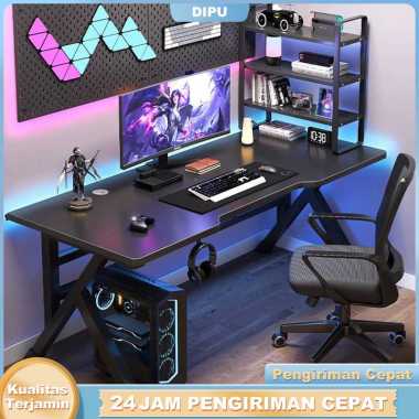 Meja Gaming Meja Komputer Meja Ker A: Putih 100CM