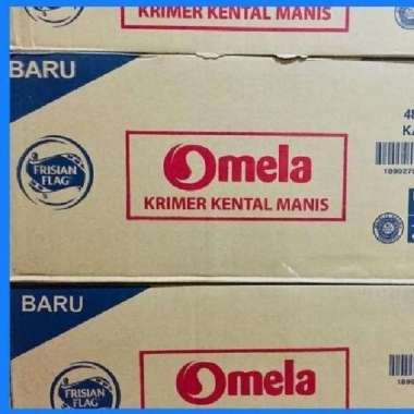 FRISIAN FLAG BENDERA OMELA KRIMER KENTAL MANIS 490GRX48=1 KARTON