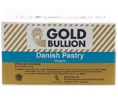 GOLD BULLION DANISH PASTRY 15KG, MENTEGA KHUSUS DANISH PASTRY