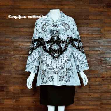 SERAGAM PGRI WANITA | BLUS BATIK PGRI L
