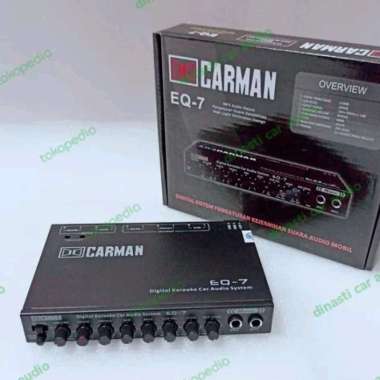 PARAMETRIC EQUALIZER CARMAN EQ-7 - DINASTI AUDIO