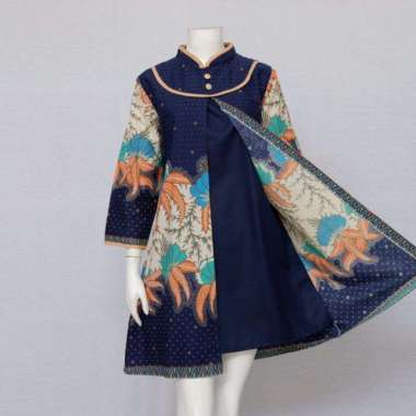 Glenca Tunik Batik Model Pias L Dongker