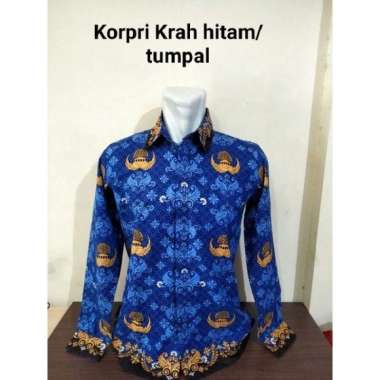 KORPRI BARU 2023| SERAGAM PNS KORPRI PRIA XL krah Hitam