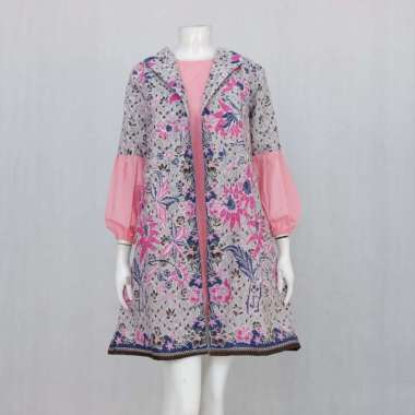 TUNIK PERTIWI 04 | LANGITJUA BATIK SOLO - ATASAN BATIK WANITA NEW GALIH AYU XL Mukti Pink