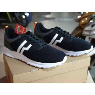 Piero City Cross Black and Insigna Blue Hitam