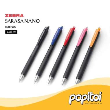 Zebra Sarasa NANO 0.38 mm Gel Pen pulpen sarasa PINK