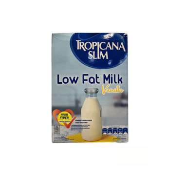 Promo Harga TROPICANA SLIM Low Fat Milk Vanilla 500 gr - Blibli