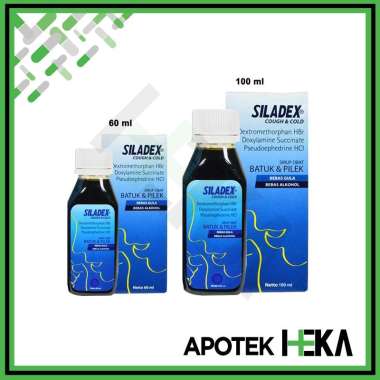 Siladex Biru Cough & Cold - Sirup Batuk Pilek 100 ml