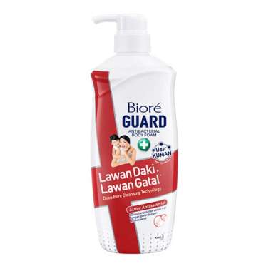 Promo Harga Biore Guard Body Foam Active Antibacterial 550 ml - Blibli