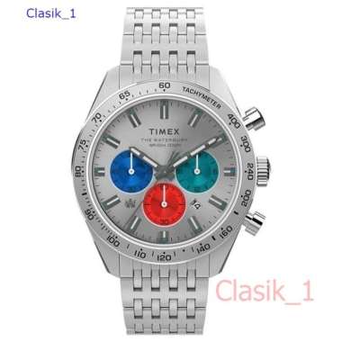 TIMEX TW2V42400 Waterbury Chronograph Jam Tangan Pria Garansi Resmi 2 Tahun