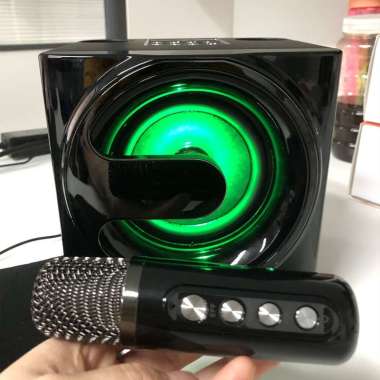 YS207 Bluetooth Speaker Subwoofer Hitam