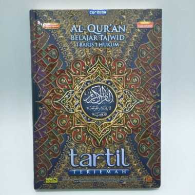 Al Quran Tartil A4 HC Terjemah AlQuran Belajar Tajwid 1 Baris 1 Hukum β Cordoba β Mushaf Al-Qurβan T