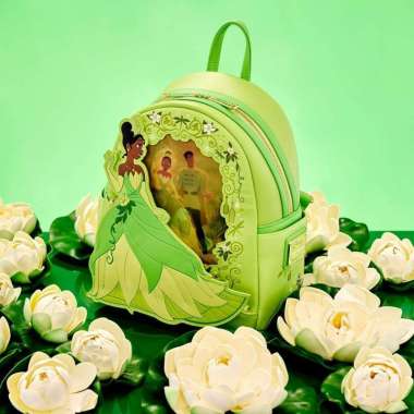 Loungefly Disney Princess and The Frog Tiana Lenticular Mini Backpack
