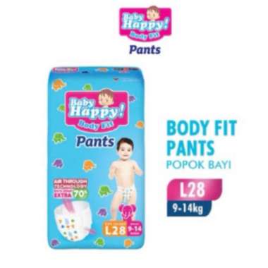 Baby Happy Pampers Pants Popok Bayi S/M/L/XL/XXL L 28