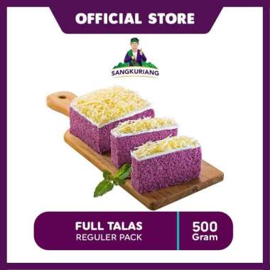 Lapis Bogor Sangkuriang Full Talas - Reguler Pack (550gr)