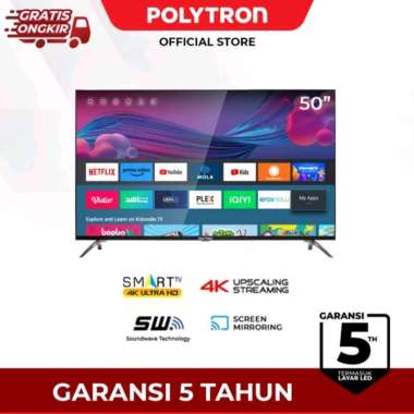 POLYTRON PLD 50UV8959 LED TV 50 inch Smart Digital 4K UHD TV