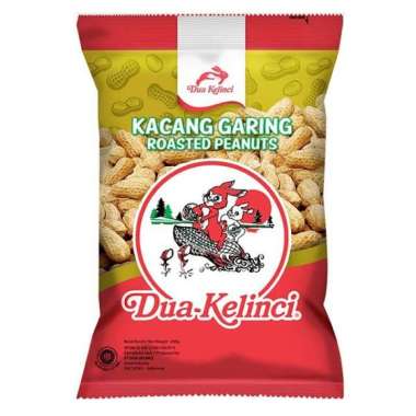 Kacang Kulit Dua Kelinci Bawang 180 g Original