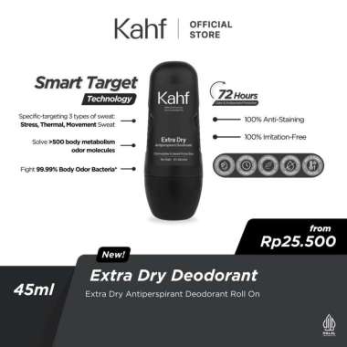 kahf antiperspirant deodorant extra dry
