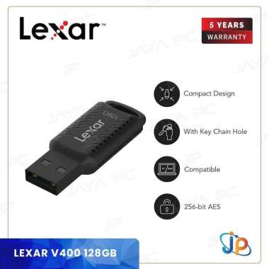 FlashDisk Lexar V400 Jumpdrive 128GB - Flash Disk 128 GB USB 3.0