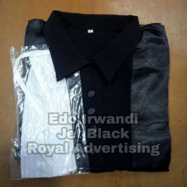 TOGA ADVOKAT PENGACARA DAN JAKSA BAHAN JET BLACK UKURAN XXXXXXL - XXL Jet Black
