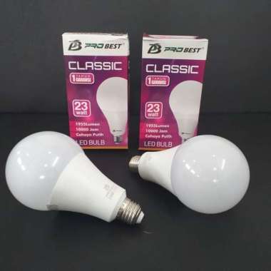 Bohlam Probest Classic Lampu LED Bulb Bohlam Rumah Kantor SNI Termurah Kuning | 15 watt