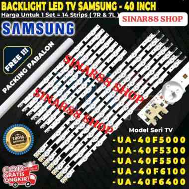 BACKLIGHT TV LED SAMSUNG 40 INC UA40F5000 UA40F5500 UA40F5300 UA40F6100 UA40F6400 UA 40F5000 40F5500