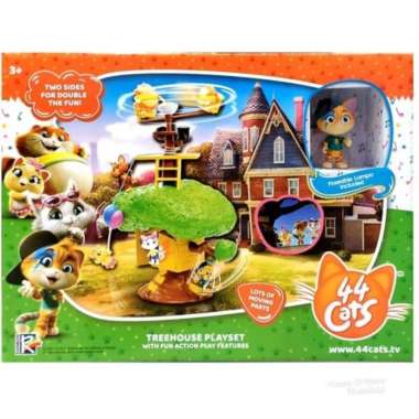TREEHOUSE PLAYSET 44CATS - MAINAN ANAK RUMAH POHON KUCING 44 CATS