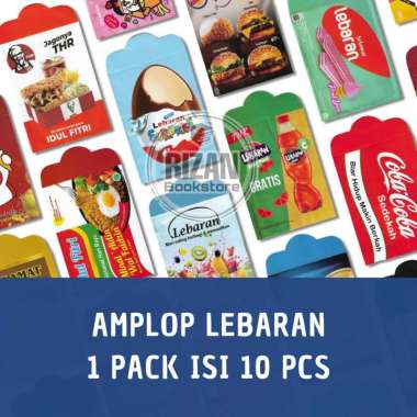 Amplop Angpao Lebaran Aneka Tema Lucu (1 Pack = Isi 10 Pcs) Oreo Blackpink