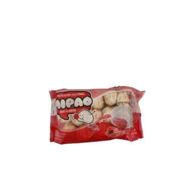 PELANGI Mipao Coklat Strawbery Vanilla Pandan isi 30pcs minipao, Rasa Strawberry