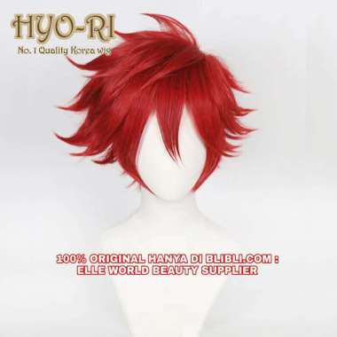 READY STOCK - WIG REKI KYAN WIG COSPLAY ANIME SK8 THE INFINITY WIG COWO COWOK PRIA PENDEK LURUS MERA