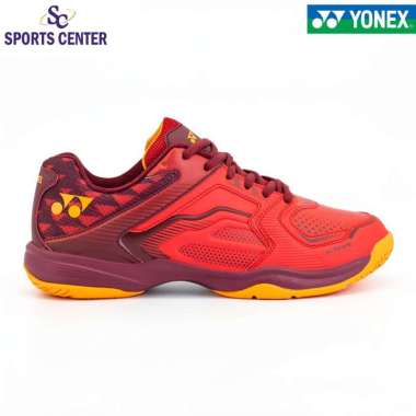 New Sepatu Badminton Yonex Tru Cushion Tokyo 4 Mars Red 45
