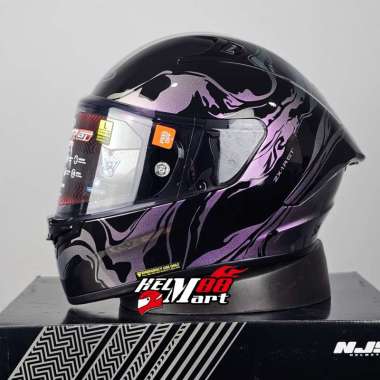 NJS ZX-1R GT NEBULASKY (Free SPOILER, ACTION CAM HOLDER)- Helm NJS GT ZX1R GT Full Face S