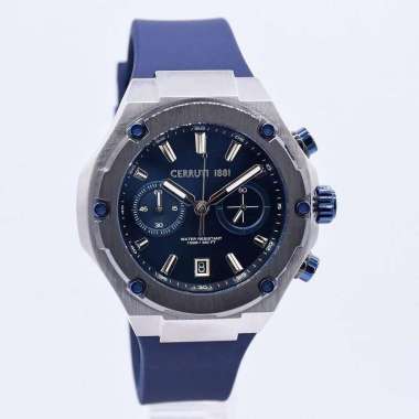 Jam Tangan Pria CERRUTI CIWGO2206107 Original Tali Rubber