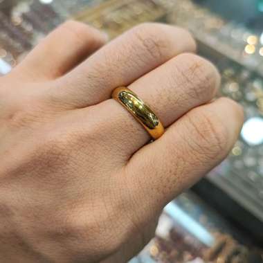 Cincin London Murni 10gram - Cincin LM 10gr - Cincin Belah Rotan 10gr