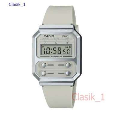 Original 100%!! CASIO A100WEF-8ADF Jam Tangan Unisex Digital