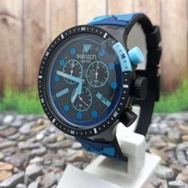 Jam Tangan Pria Swatch SB02B408 ESCAPEOCEAN Original & Garansi