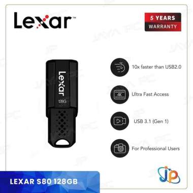 FlashDisk Lexar S80 Jumpdrive 128GB - Flash Disk 128 GB USB 3.1