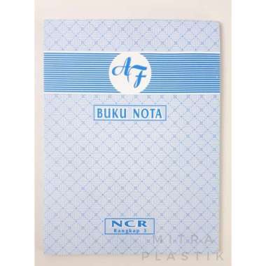 Buku Nota Besar 3 Ply Nota AF Kontan NCR Rangkap 3 Murah