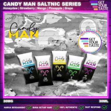 Liquid Candyman Salt Nic 30ML Candy Man Saltnic by FVS x TNT Distribution Watermelon 30MG