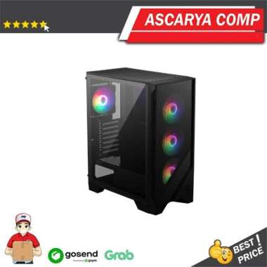 MSI Gaming Case MAG Forge 120A Airflow RGB - Tempered Glass Casing