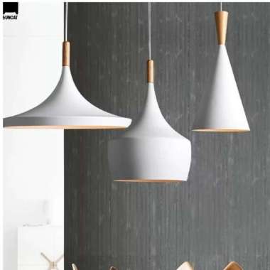 LAMPU GANTUNG VINTAGE D8873-1 / LAMPU GANTUNG HIAS VINTAGE RETRO CAFE TROMPET