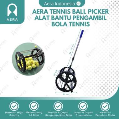 AERA Tennis Ball Picker | Alat Bantu Pengambil Bola Tennis | Tennis Ball Collector