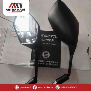 Spion Motor Standar PCX Emgi Hitam
