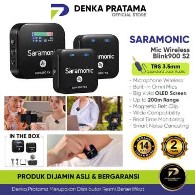 Saramonic Wireless Microphone Blink 900 S2