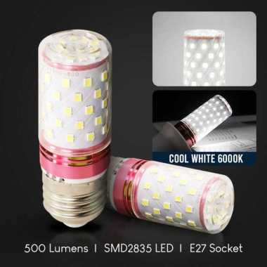 Green Eye Bohlam LED Corn Light Bulb E27 12W 60 LED Cool White